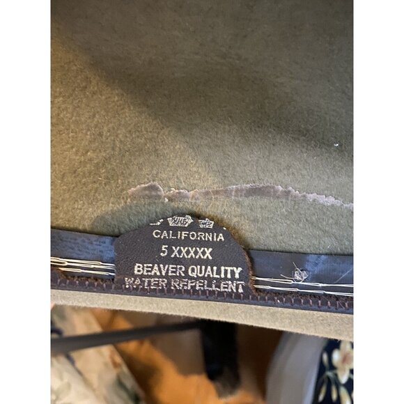 VTG CALIFORNIA 5XXXXX BEAVER QUALITY WATER REPELLENT COWBOY WESTERN SELF CONFORM - Picture 11 of 13
